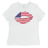 White American lip Ladies Tee - Bettercallsaul