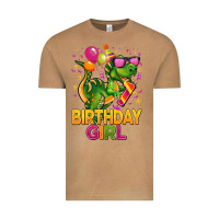 Vintage Camel 1st birthday girl t rex pink Vintage Tee - CowGirlArtShop