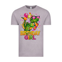 Vintage Zinc 1st birthday girl t rex pink Vintage Tee - CowGirlArtShop