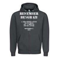 Smoke Remember Benghazi Patriotic For US Veteran Gift Zipper Hoodie - trangStudio