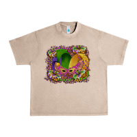 French Oak mardi gras mask king cake Urban Heavy Tee - RanaPortraitStore