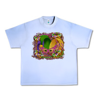 Grape Ice mardi gras mask king cake Urban Heavy Tee - RanaPortraitStore