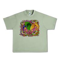 Oil Green mardi gras mask king cake Urban Heavy Tee - RanaPortraitStore