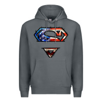 Rock super american flag logo Premium Hoodie - LillyAllenDesigns