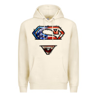 Tofu super american flag logo Premium Hoodie - LillyAllenDesigns