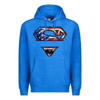 True Royal super american flag logo Premium Hoodie - LillyAllenDesigns