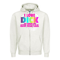 Oatmeal Heather Fantasy Football Loser Trophy Punishment for Last Place Zipper Hoodie - trangStudio