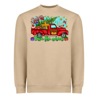 Mushroom jesus take the wheel Heavyweight Sweatshirt - CowhideDigitalArt