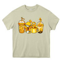 Mossy childhood cancer coffee Heavy Core Tee - Jasminsmagicworld