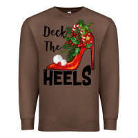 Chestnut deck the heels Christmas Premium Sweatshirt - BarkalooDesign