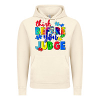 Vintage Artic think before you judge Vintage Hoodie - CowGirlArtShop