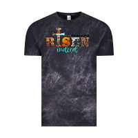Cloud Black he is risen indeed matthew 28 6 jesus christ easter Vintage Tee - Jasminsmagicworld