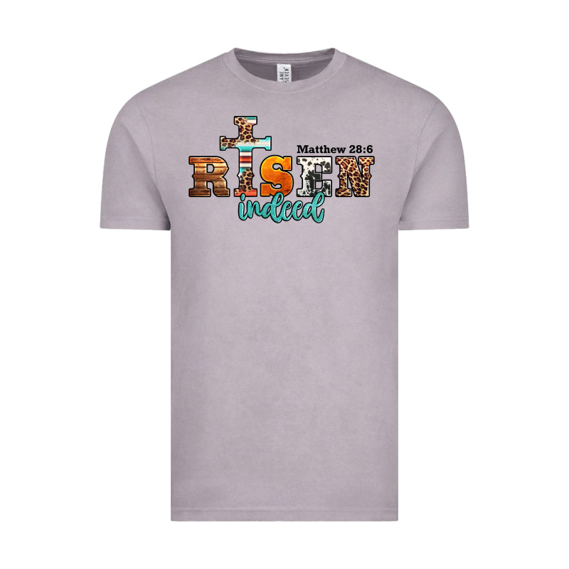 He Is Risen Indeed Matthew 28 6 Jesus Christ Easter Vintage Tee by Jasminsmagicworld | Teevron