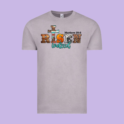 He Is Risen Indeed Matthew 28 6 Jesus Christ Easter Vintage Tee Designed By Jasminsmagicworld