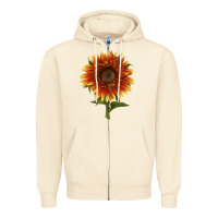 Sandshell The  Sunflower Zipper Hoodie - LillyAllenDesigns