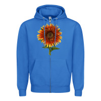 True Royal The  Sunflower Zipper Hoodie - LillyAllenDesigns