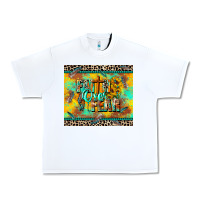 White faith over fear Urban Heavy Tee - CowGirlArtShop