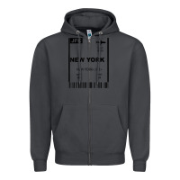 Smoke new york city city nyc america fly travel Zipper Hoodie - trangStudio