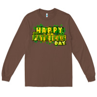Chestnut Happy St. Patrick's Day Long Sleeve Tee - HowdyJamesFarm