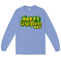 Colony Blue Happy St. Patrick's Day Long Sleeve Tee - HowdyJamesFarm