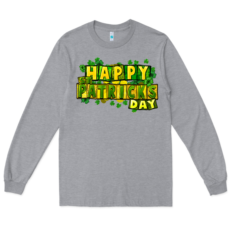 Happy St. Patrick's Day Long Sleeve Tee by HowdyJamesFarm | Teevron