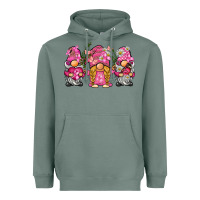Sage breast cancer gnome Heavyweight Hoodie - BarkalooDesign
