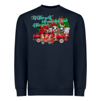 Navy It's the Most Wonderful Of The Heavyweight Sweatshirt - CowhideDigitalArt