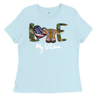 Baby Blue My Veteran Ladies Tee - Bettercallsaul