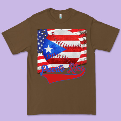 Puerto Rico Baseball Premium Tee Designed By Bettercallsaul