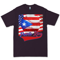 Plum Puerto Rico Baseball Premium Tee - Bettercallsaul