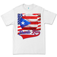 White Puerto Rico Baseball Premium Tee - Bettercallsaul