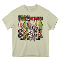 Mossy torn between looking like a snack and eating one christmas cake Heavy Core Tee - Jasminsmagicworld