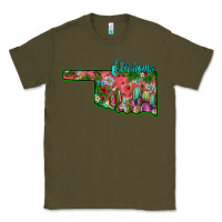 Army Green oklahoma Classic Tee - SublimationCraftShop