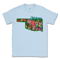 Dusty Blue oklahoma Classic Tee - SublimationCraftShop