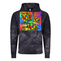 Cloud Black autism puzzle piece Vintage Hoodie - CowGirlArtShop