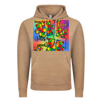Vintage Coffee autism puzzle piece Vintage Hoodie - CowGirlArtShop