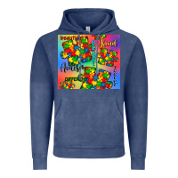 Vintage Denim autism puzzle piece Vintage Hoodie - CowGirlArtShop