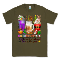 Army Green Hallothanksmas coffee cups Classic Tee - texasbilliewilder