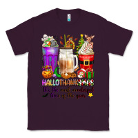 Plum Hallothanksmas coffee cups Classic Tee - texasbilliewilder