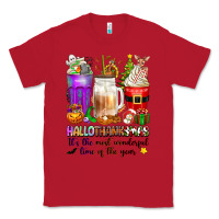 Red Hallothanksmas coffee cups Classic Tee - texasbilliewilder