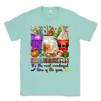 Seafoam Hallothanksmas coffee cups Classic Tee - texasbilliewilder