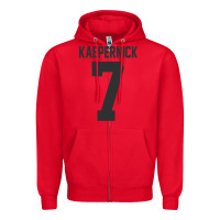 Red Men Colin Kaepernick Football 7 Gift Zipper Hoodie - trangStudio