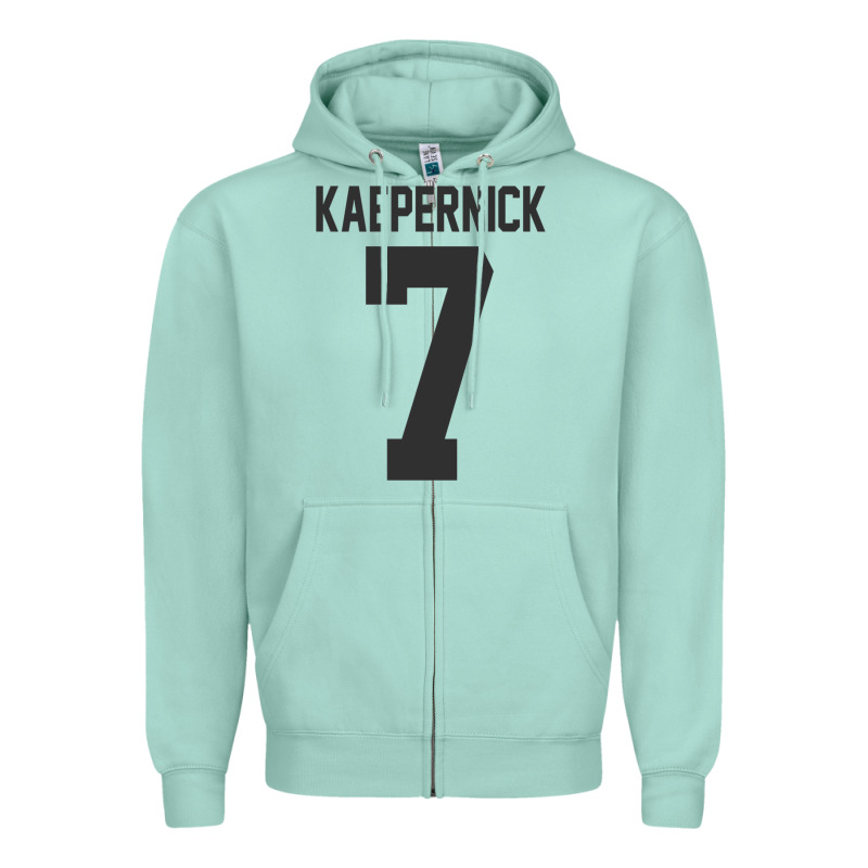 Men Colin Kaepernick Football 7 Gift Zipper Hoodie by trangStudio | Teevron