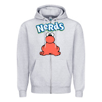 Heather Grey nerds candy halloween costume parody Zipper Hoodie - trangStudio