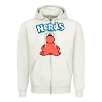 Oatmeal Heather nerds candy halloween costume parody Zipper Hoodie - trangStudio