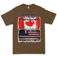 Cacao American By Birth Canadian By Blood Patriot By Choice Premium Tee - Bettercallsaul