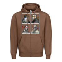 Ninja Artists Leonardo Donatello Raphael Michelangelo Parody Renaissan Zipper Hoodie | Teevron