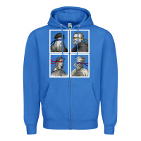 True Royal Ninja Artists Leonardo Donatello Raphael Michelangelo Parody Renaissan Zipper Hoodie - trangStudio