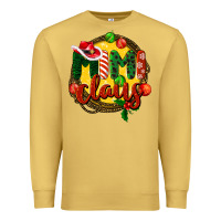 Antique Gold mimi claus christmas Premium Sweatshirt - BarkalooDesign