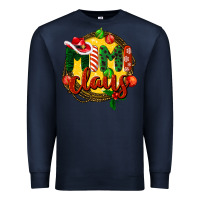 Navy mimi claus christmas Premium Sweatshirt - BarkalooDesign